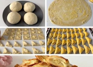 HRSKAVE PITULJICE OD SIRA KOJE PODSJECAJU NA LISNATO TIJESTO