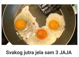 Svako jutro pojedem 3 jaja za doručak. Nakon nekoliko tjedana dogodila se ova promjena na mom tijelu!