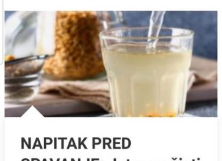 Konzumacijom ovog napitka prije spavanja ne samo da će se vaša jetra podvrgnuti procesu čišćenja