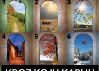 Na koja ćete vrata ući? Ovaj test će otkriti sudbinu koja je pred vama.