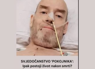 ISKUSTVO ‘POKOJNIKA’: Nastavlja li se postojanje nakon smrti? Pojedinac koji je oživljen iz stanja smrti ispričao je njihov posmrtni susret.