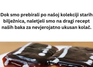 Pretražili smo stare bilježnice i otkrili recept naših baka za najfiniji kolač.