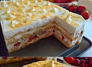 NEMOJTE PEĆI NI KUHATI: Voćnu tortu s keksima pripremite za samo 15 minuta.