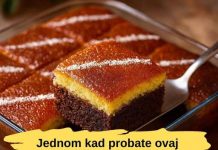 Kolač je toliko divan da ćete ga vjerojatno pripremati gotovo svaki dan! Izuzetno brzo i jednostavno za napraviti…