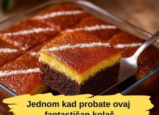 Kolač je toliko divan da ćete ga vjerojatno pripremati gotovo svaki dan! Izuzetno brzo i jednostavno za napraviti…