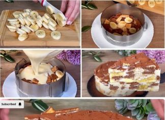 Kolač od 2 banane i vrećice možete pripremiti za samo 10 minuta.