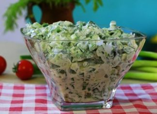 Pripremljeno za samo deset minuta: Kremasta salata od mladog luka i jogurta (VIDEO)