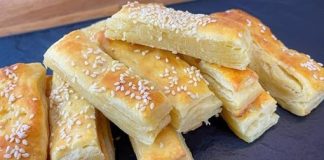 Ne morate čekati da se tijesto digne; štapići od sira i sezama mogu se pripremiti za samo 15 minuta.