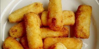 KROKETI OD KRUMPIRA — Možete poslužiti kao predjelo ili uživati u ukusnom doručku u kombinaciji s namazom — Dobit ćete otprilike 80 komada!!! –