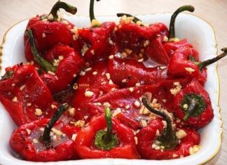 Marinirana paprika na makedonski način konzervirana u tegli