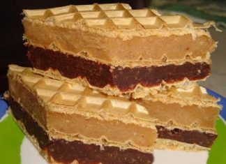 Pripremljeni u samo deset minuta, ovi čokoladni vafli izrađeni su prema tradicionalnom receptu koji se prenosi od bake.