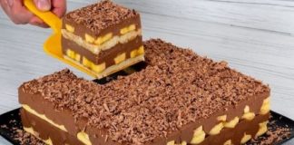 TORTA OD BANANA, ČOKOLADE I KOLAČA: Jednostavna za napraviti, a još lakša za uživanje.