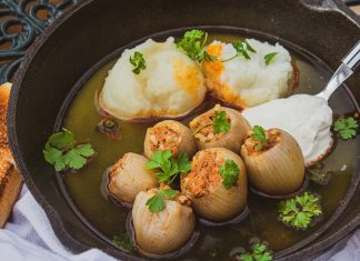 Pustite da pusti svoju aromu: Pripremite sogan dolmu ili lukove luka.