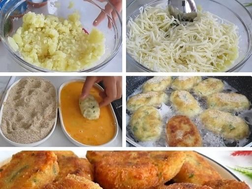 IMATE 4 KROMPIRA I MALO TOPLJENOG SIRA: Napravite najukusnije hrskave krokete…