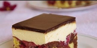 Prefina lagana torta ukrašena višnjama koja će sigurno ostaviti dojam… Morate je probati.