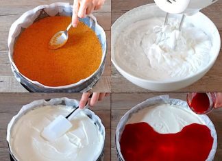 ✨BESPJERKAN CHEESECAKE NO-BAKE 😋 – Gladak, okrepljujući, popraćen neodoljivom hrskavom podlogom!