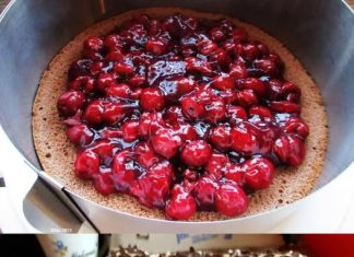 BLACK FOREST TORTA 🍒🍫 Svačiji omiljeni desert — sočan, bogat čokoladom i potpuno omamljujući! 😍✨