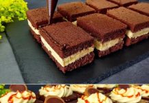 Čokoladne kocke koje podsjećaju na bajku, punjene karamelom i kremom!