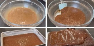 Pojedinci će se nedvojbeno raspitati za recept za ovaj kolač koji se potrošio u samo pet minuta, ne ostavljajući priliku za dodatno fotografiranje.