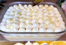 Ovaj tiramisu od limuna je apsolutno izvrstan. Njegova kremasta tekstura i predivan miris čine ga iznimno jednostavnim za pripremu.