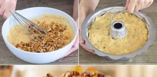 KUGLOF SA JABUKAMA I ORASIMA – bezvremenski recept predstavljen u suvremenom obliku 🍎🌰 **BUNDT KOLAČ SA JABUKAMA I ORASIMA**