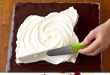 KLASIČNA BLACK FOREST TORTA PRETOČENA U KOLAČIĆ… s vlažnim HLADNIM biskvitom, zrelim višnjama i laganim šlagom.