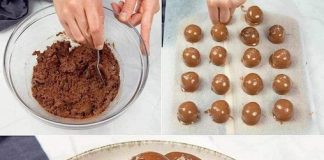 Ova divna kreacija ne zahtijeva pečenje i sastoji se od samo četiri sastojka.