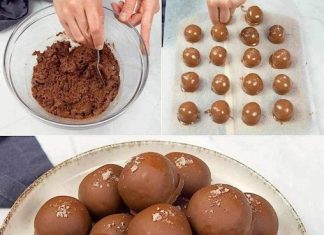 Ova divna kreacija ne zahtijeva pečenje i sastoji se od samo četiri sastojka.