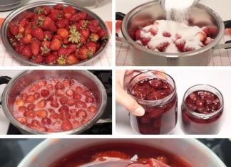 DOMAĆI POSLASTIC OD JAGODA (ZA SAMO TRI SASTOJKA) U DESET MINUTA: Vrhunski recept i način čišćenja voća (KORAK PO KORAK).