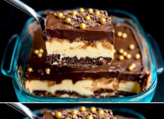 ČOKOLADNA TORTA BEZ PEČENJA S KOLIČIMA I PUDINGOM 🍫🍪🍰 Ovaj divan desert lako se otapa u ustima i može se brzo pripremiti – nije potrebna pećnica, nema komplikacija!😍