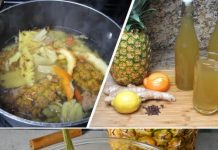 Revitalizirajući začinjeni sok od kore ananasa – ne bacajte koru!