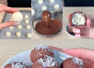 Sastoje se od samo četiri sastojka, kuglice od kokosa mogu se pripremiti i biti spremne za uživanje u roku od nekoliko minuta.