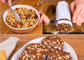 ČOKOLADNA SALAMA – ELEGANTAN I PREKRASAN DESERT ZA ODANE LJUBITELJE ČOKOLADE