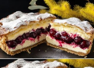 KOLAČ SA VIŠNJAMA I JOGURTOM – BOŽANSTVEN OKUS! 🍒🍰✨Delikatan, sočan i okrepljujući – idealan za bilo koje doba dana!
