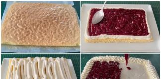 Torta od keksa s trešnjama i kremom od vanilije – tako je divna da možete vjerovati da se može kupiti.