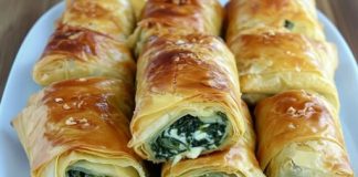 HRSKAVE KOLICE OD ŠPINATA I SIRA – prava turska delicija u jednom zalogaju! 🧀🌿
