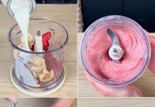 OPTIMALAN SLADOLED OD TRI SASTOJKA! 🍓🍌🍦 Krema od jagode i banane pripremljena na brzinu – brzo, hranjivo i okrepljujuće!