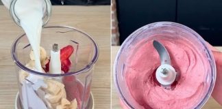 OPTIMALAN SLADOLED OD TRI SASTOJKA! 🍓🍌🍦 Krema od jagode i banane pripremljena na brzinu – brzo, hranjivo i okrepljujuće!