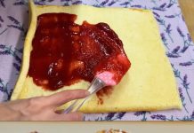 ROLADA OD VANILIJE SA DOMAĆIM NADJEVOM OD JAGODA 🍓🎂 Zamaman i sladak desert!