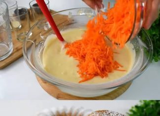 KOLAČ OD MRKVE I ORASA 🥕🌰☕ Vlažan, aromatičan i sladak – idealan prilog uz čaj, kavu ili kao hranjiv međuobrok!