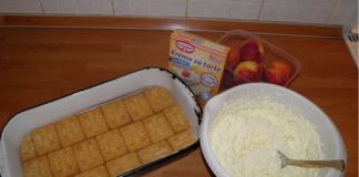 KOLAČ OD BRESKVE PRIPREMAN ZA 20 MINUTA 🍑🍰 Brzo napravljen sa samo nekoliko sastojaka, ovaj desert postiže predivan okus!