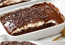 ČOKOLADNI BROWNIE BEZ JAJA – PRAVI UŽITAK! 🍫🔥 Ova divna poslastica topi se u ustima, a priprema se bez upotrebe pećnice i jaja!