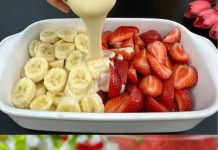 Petnaestominutni kolač od jagoda, kolačića i banana… Priprema nikad jednostavnija…