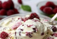 Domaći sladoled pripremljen od samo tri sastojka—bez upotrebe želatine.