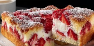 Ovaj kolač od jagoda priprema se tako učinkovito da ga pravim svaki vikend. Može biti gotov za samo nekoliko minuta i ima izvrstan okus.