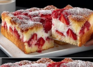 Ovaj kolač od jagoda priprema se tako učinkovito da ga pravim svaki vikend. Može biti gotov za samo nekoliko minuta i ima izvrstan okus.