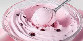 Ovaj sladoled, napravljen od samo dva sastojka, zaista je izvanredan. Prošlog vikenda sam ga pripremila za svoje unuke i oni su rekli da kvalitetom nadmašuje kupovne vrste.