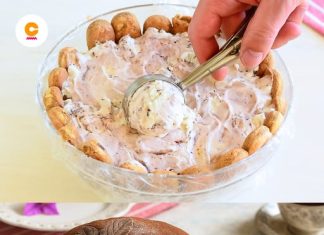 Sladoledna torta bez pečenja, idealna za tople dane i večernje užitke! ❄️🍰