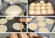 🥖 ZA DEVET ČAROBNIH TURSKIH PECIVA POTREBNO JE TRI ŠALICE BRAŠNA – GOTOVA SU ZA PEČENJE ZA SAMO 5 MINUTA! 😍Delikatan, aromatičan i nevjerojatno jednostavan za napraviti… idealan za sve večere!