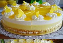 KOLAČ OD LIMUN-JOGURT KOJI OSVAJA! 🍋Lagani biskvit, kremasti slojevi i osvježavajući okus limuna – savršen kolač za tople proljetne i ljetne dane!